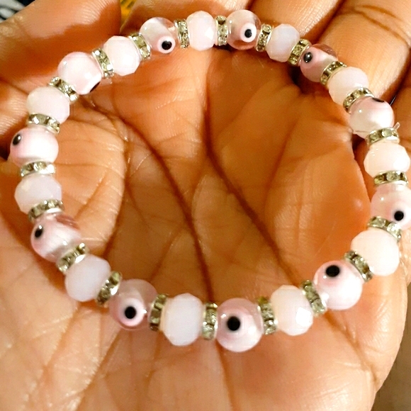 🧿Pink💕Evil💕Eye👁Bracelet🧿 - Picture 4 of 4